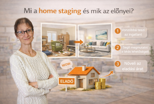 Mi a home staging és mik az előnyei?