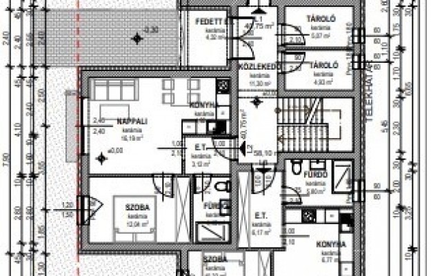 6 lakásos társasház Vámosszabadin, a Next Garden lakóparkban