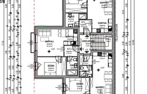 6 lakásos társasház Vámosszabadin, a Next Garden lakóparkban