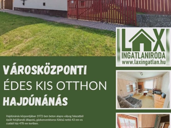 Hajdúnánás ingatlanok