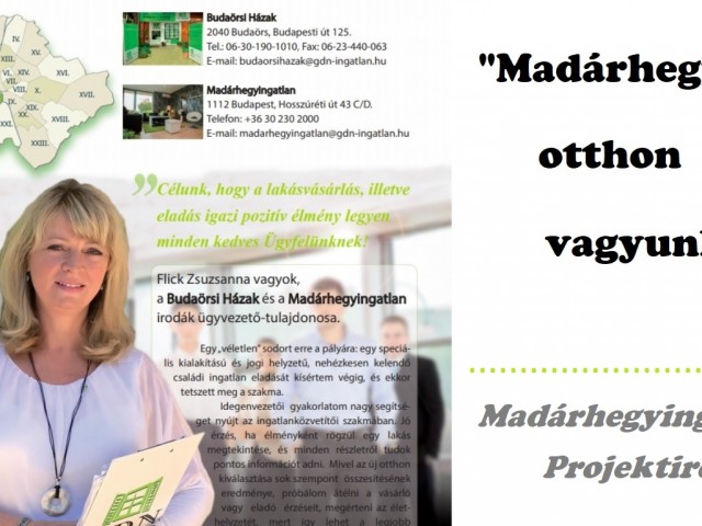 Madárhegyingatlan Projektiroda 