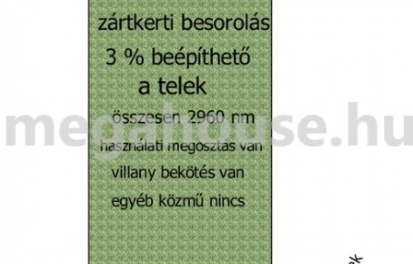 Törökbálint Eladó Telek