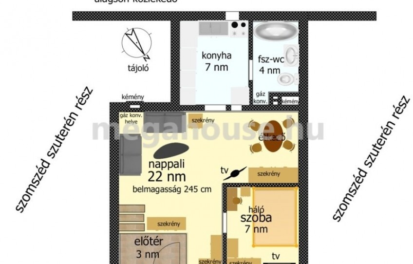 Budapest IV. kerület Eladó Üzlethelyiség Nádor utca
