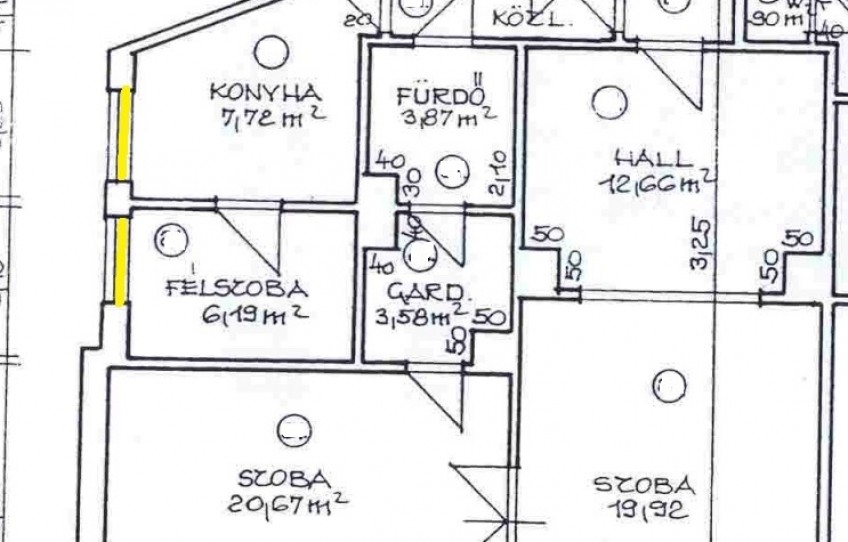 Budapest II. kerület Eladó Lakás Varsányi udvar