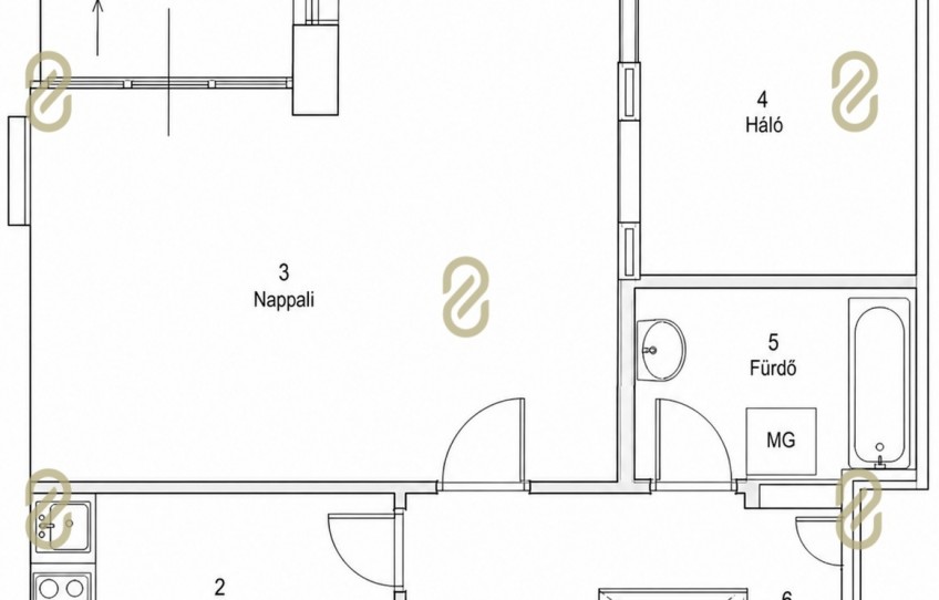 Budapest VIII. kerület Eladó Lakás Jázmin utca