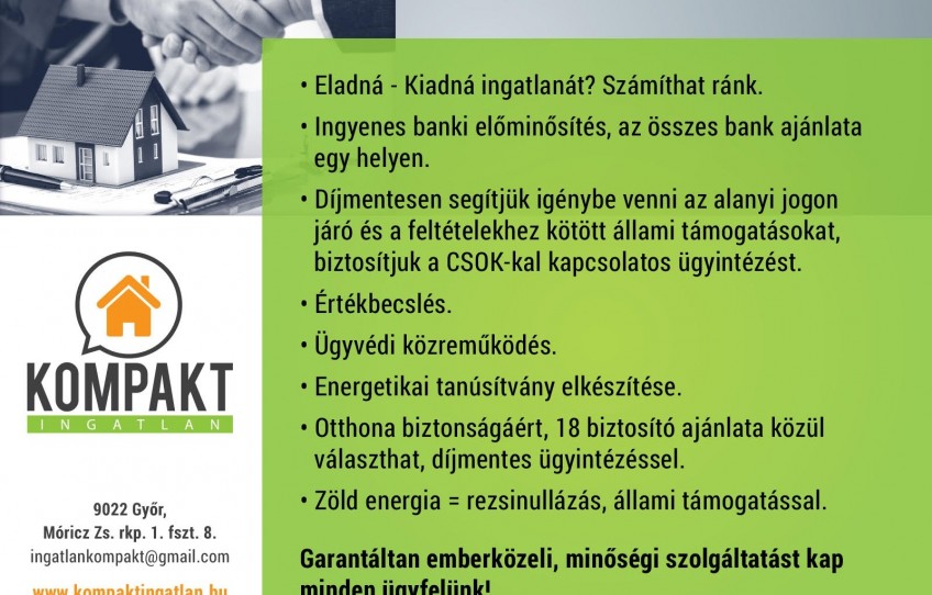 Vámosszabadi Eladó Lakás