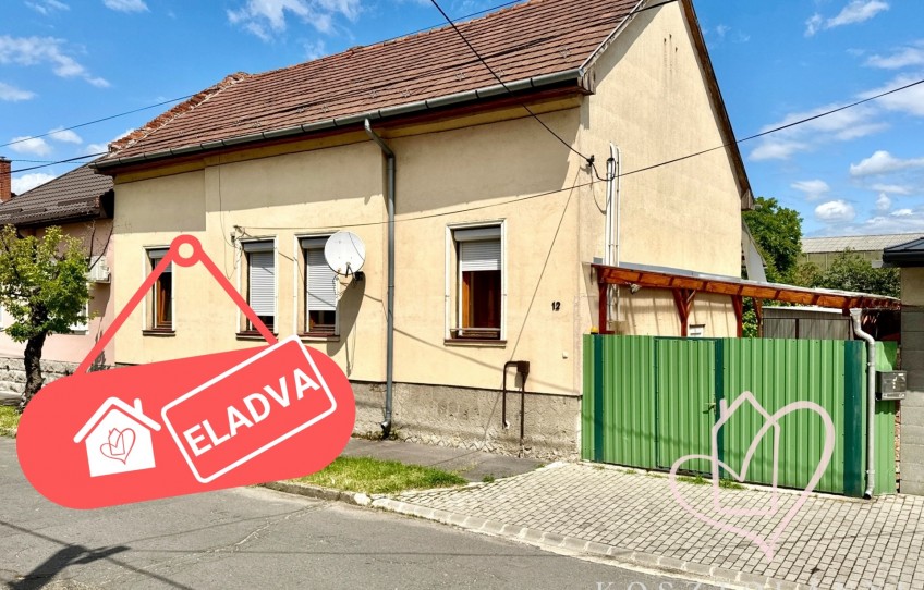 Miskolc Eladó Ház Pázsit utca