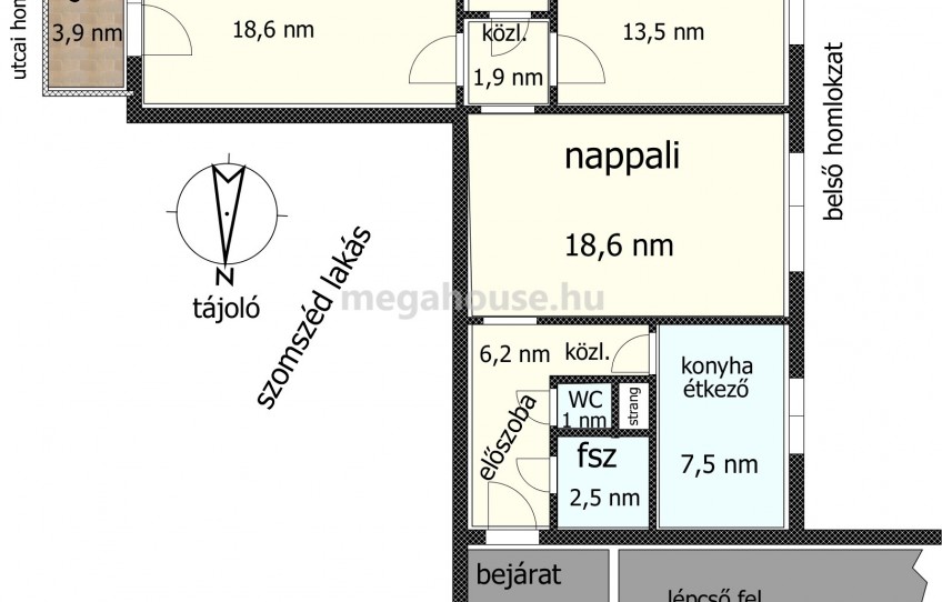 Budapest XIII. kerület Kiadó Lakás Dévai utca