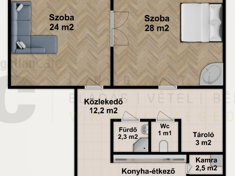 Szeged Eladó Lakás Feketesas utca