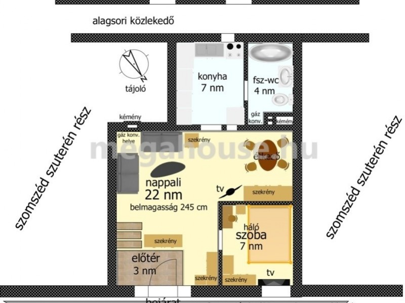 Budapest IV. kerület Eladó Iroda Nádor utca