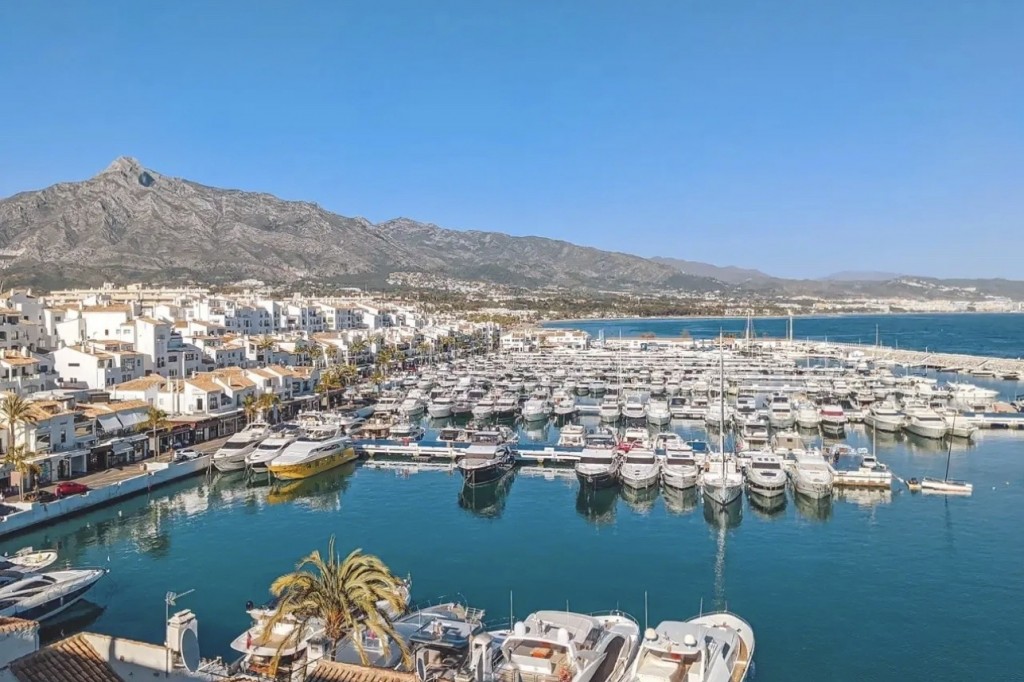 Marbella lokáció Spanyolország Costa del Sol